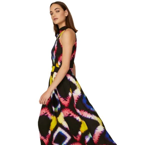 Busayo Collective Rainbow Tie Dye Dress Size 2 - Picture 2 of 4